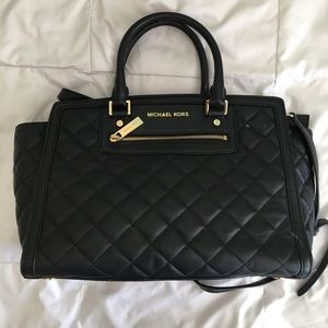 Michael Kors quilted leather bag
